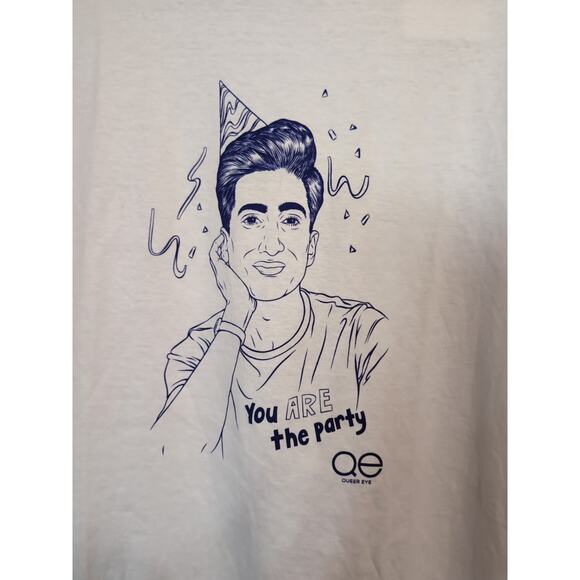 Queer Eye Men's You Are The Party T-shirt Size Large LGBTQ(317) - Picture 1 of 6